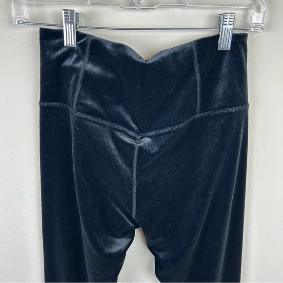 Athleta Elation Velvet Tight Black High-Rise leggings size: S - Picture 8 of 12